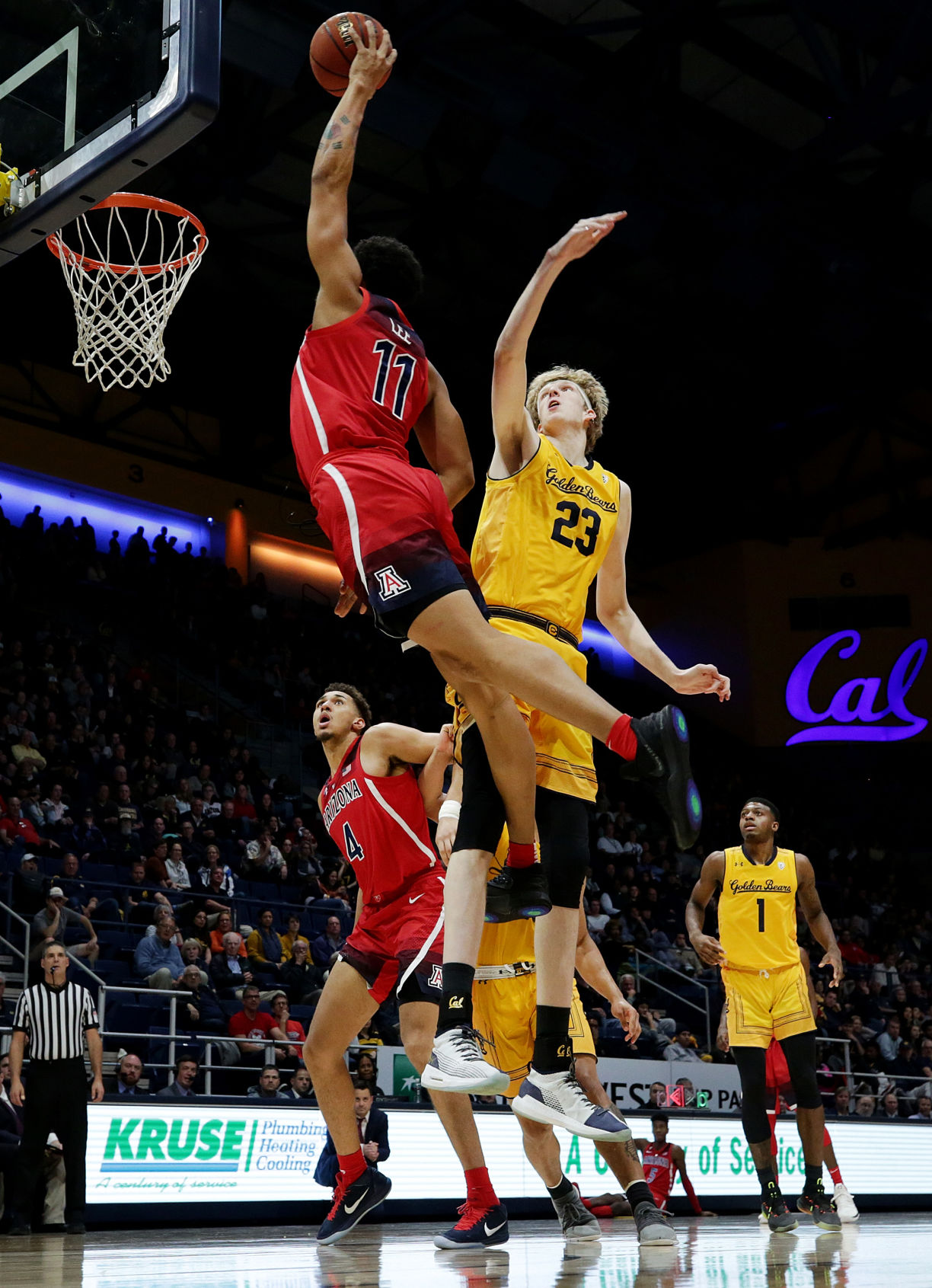 Arizona Wildcats 87, Cal Golden Bears 65 (copy)